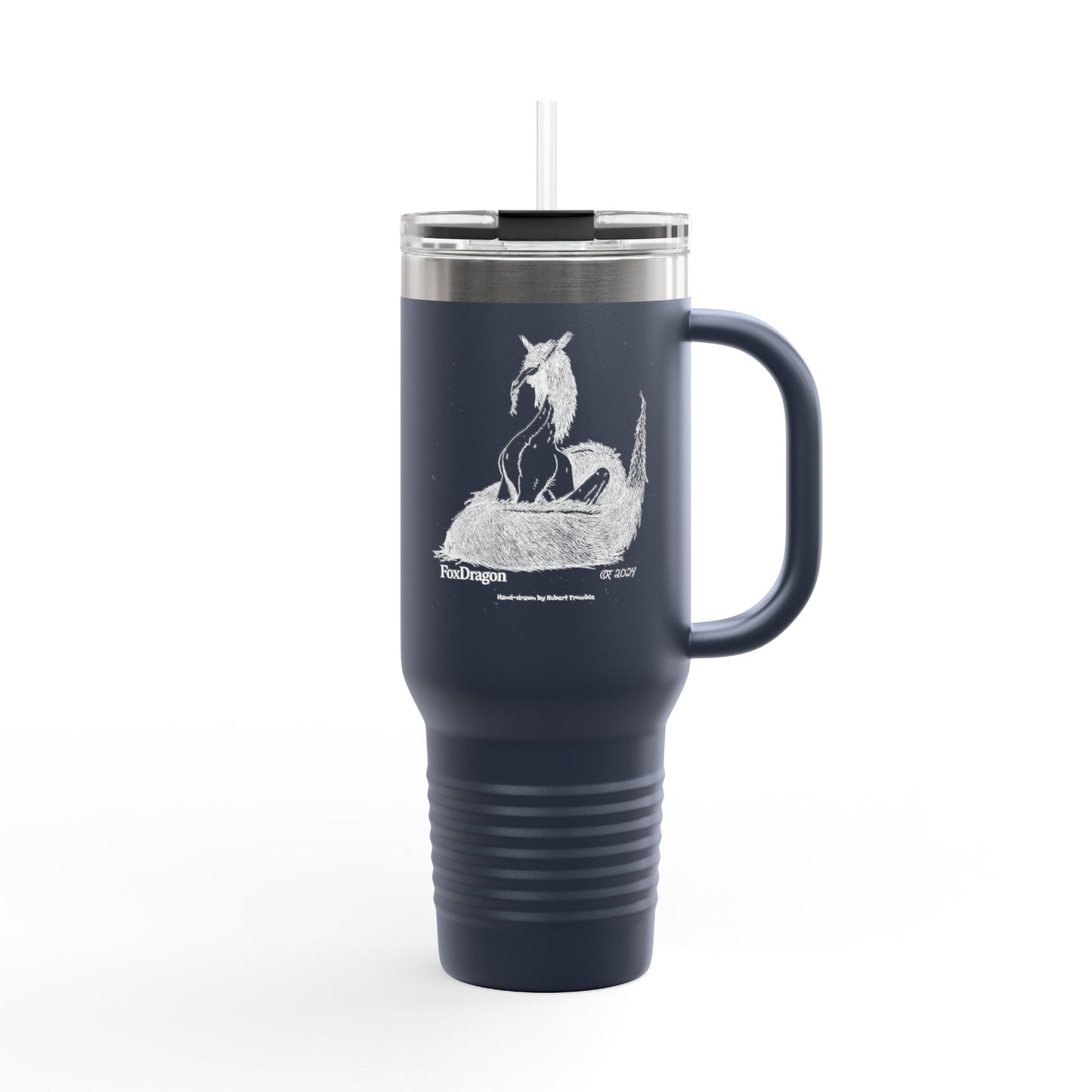 FoxDragon ā Mythical Creature Travel Mug