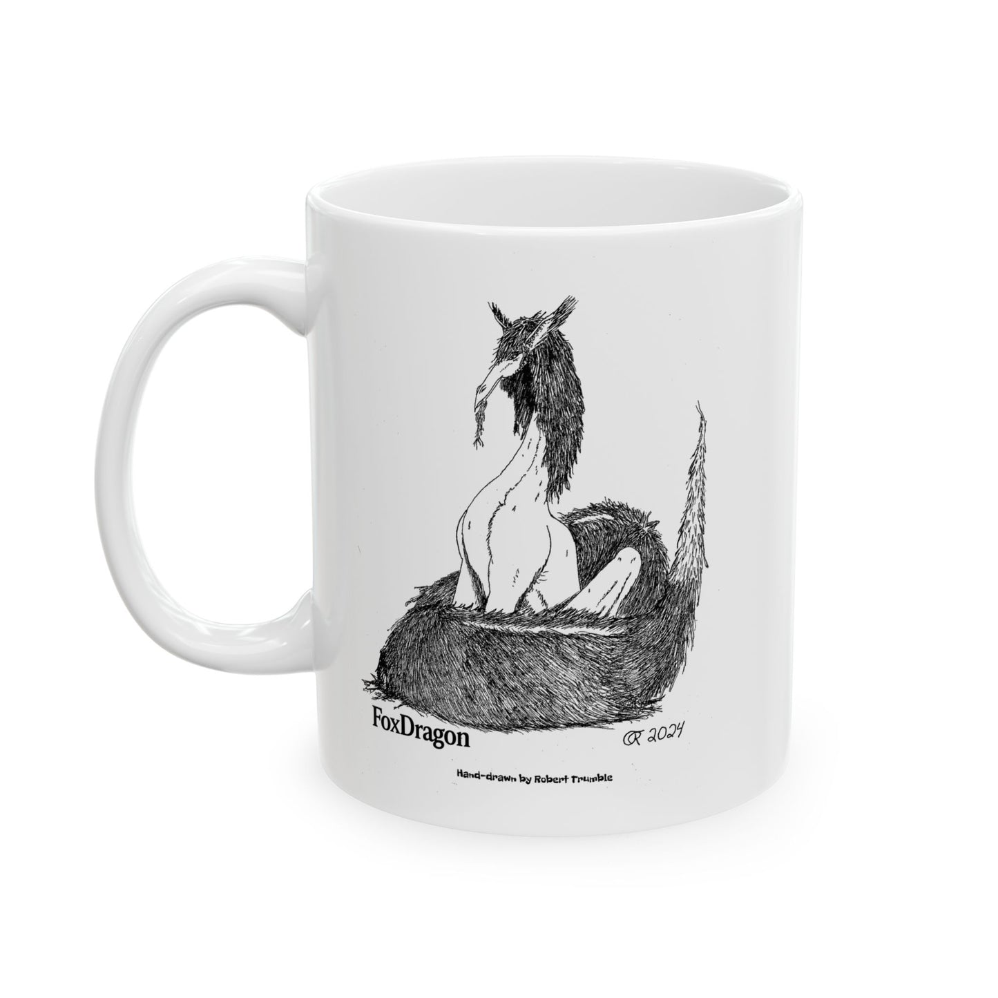 FoxDragon β Mythical Creature Coffee Mug