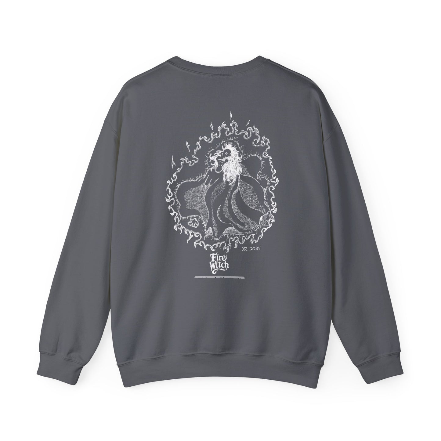 Fire Witch Crewneck Sweatshirt