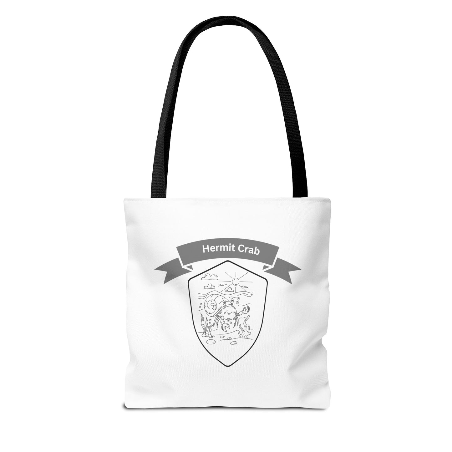 Crabby but Cute! 🦀 Coastal Vibes Tote Bag