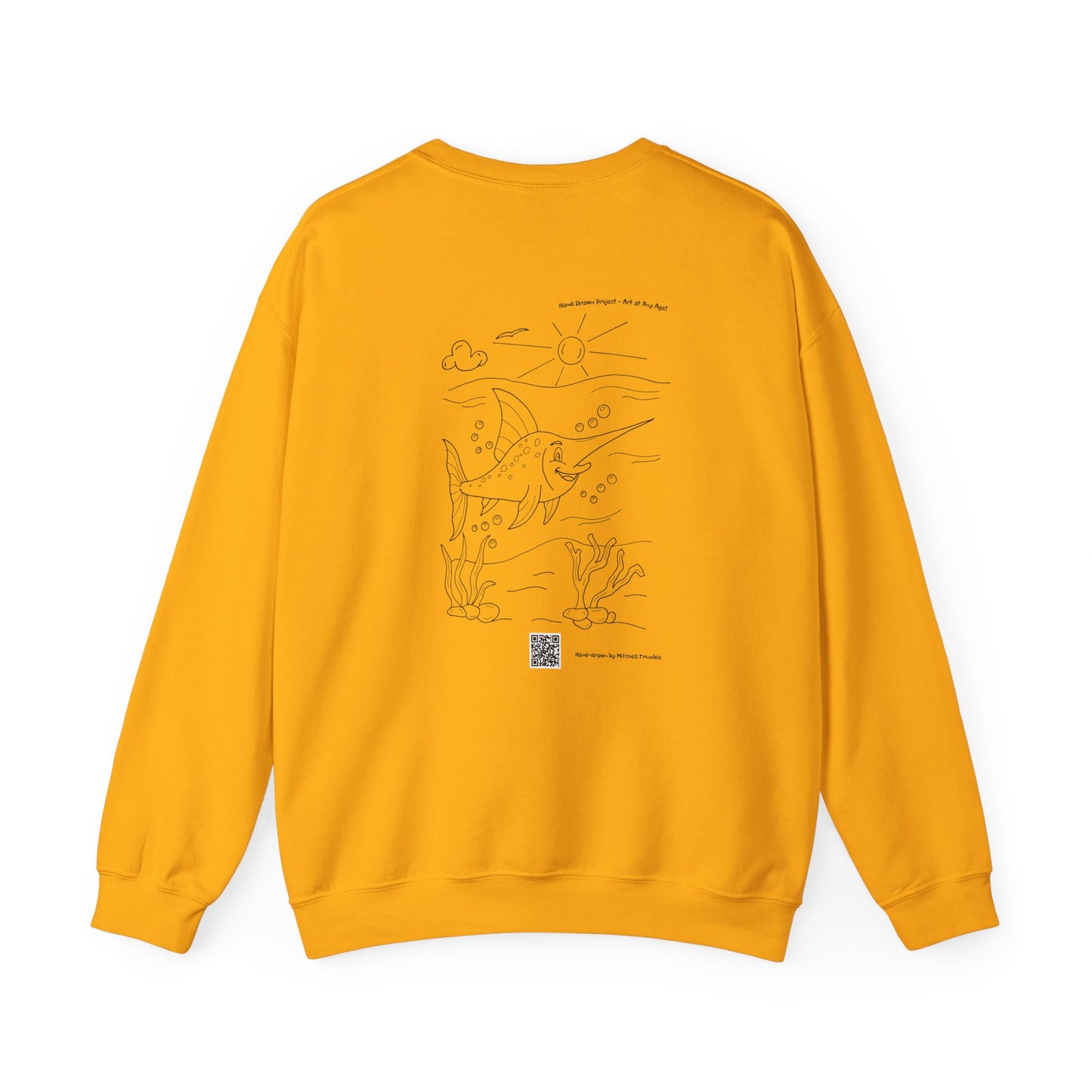 Swordfish – Ocean Strength Cozy Sweatshirt