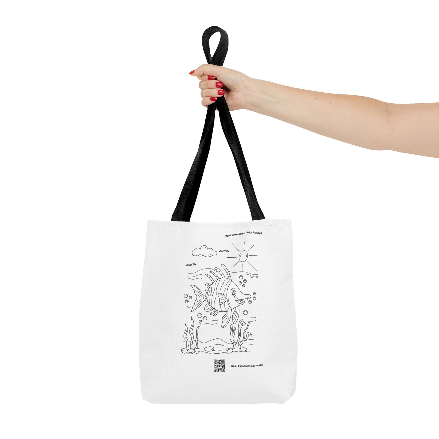 Lionfish Vibes Tote Bag – Carry Ocean Cool Everywhere