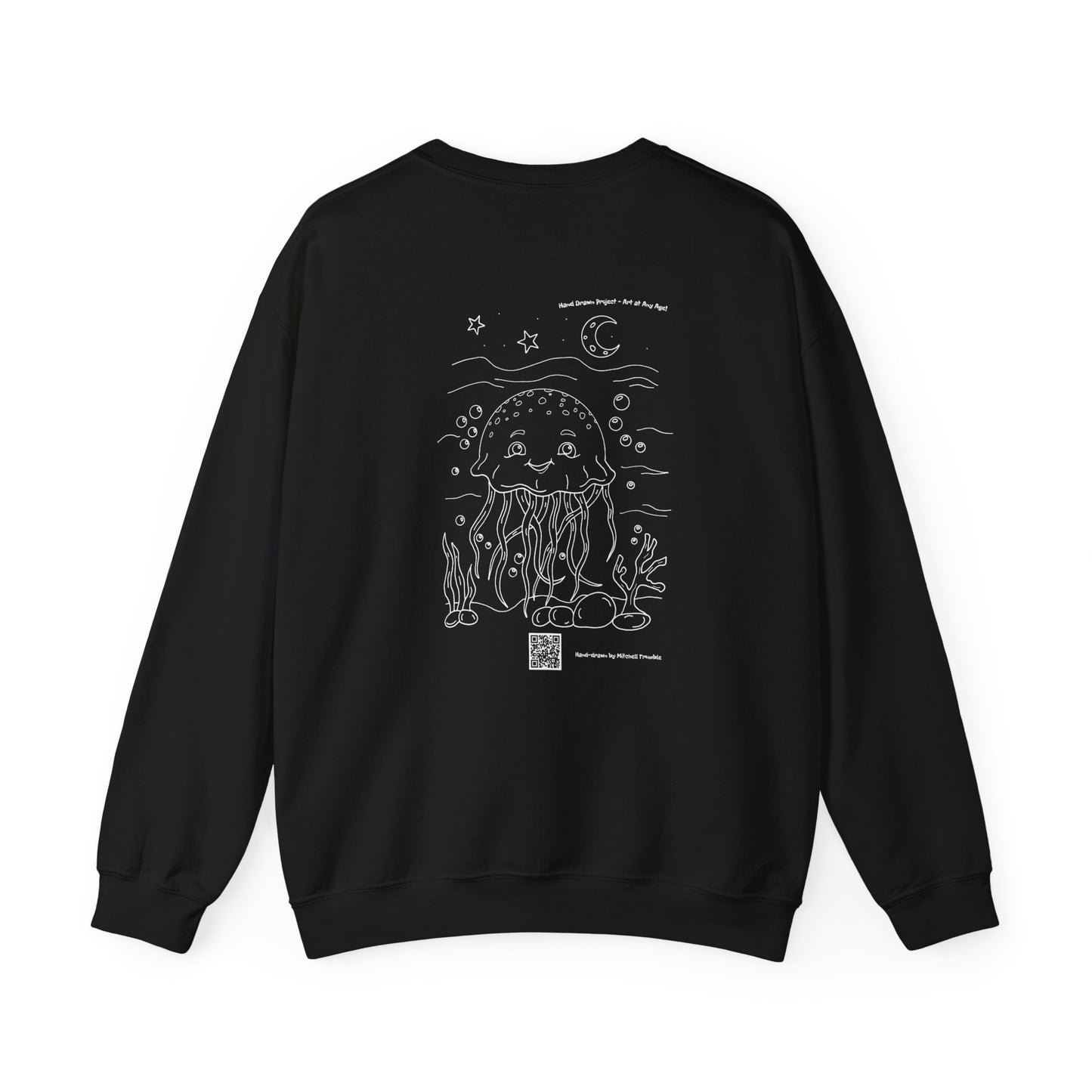 Smiling Jellyfish – Cozy Ocean Sweatshirt