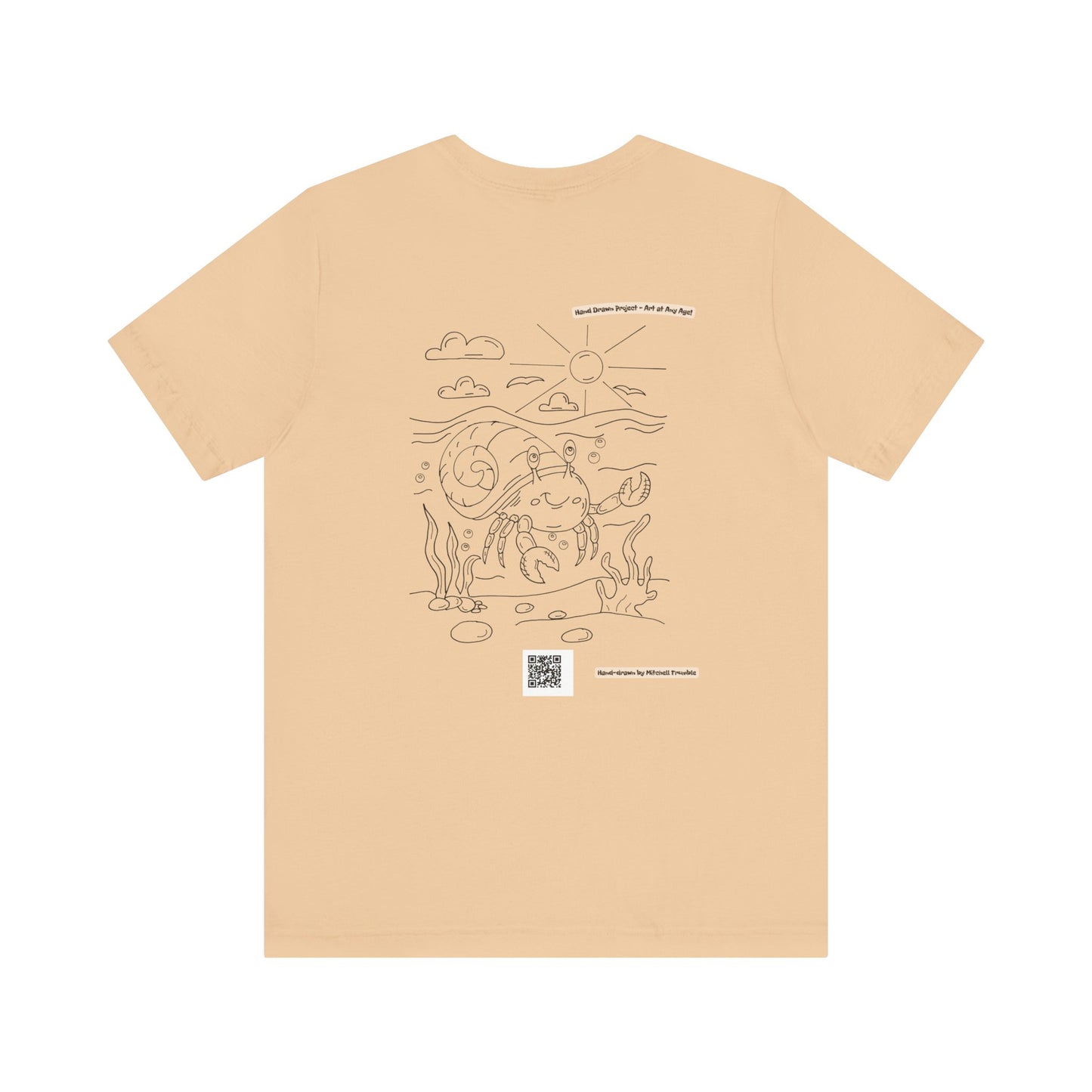 Crabby but Cute! 🦀 Coastal Vibes Tee
