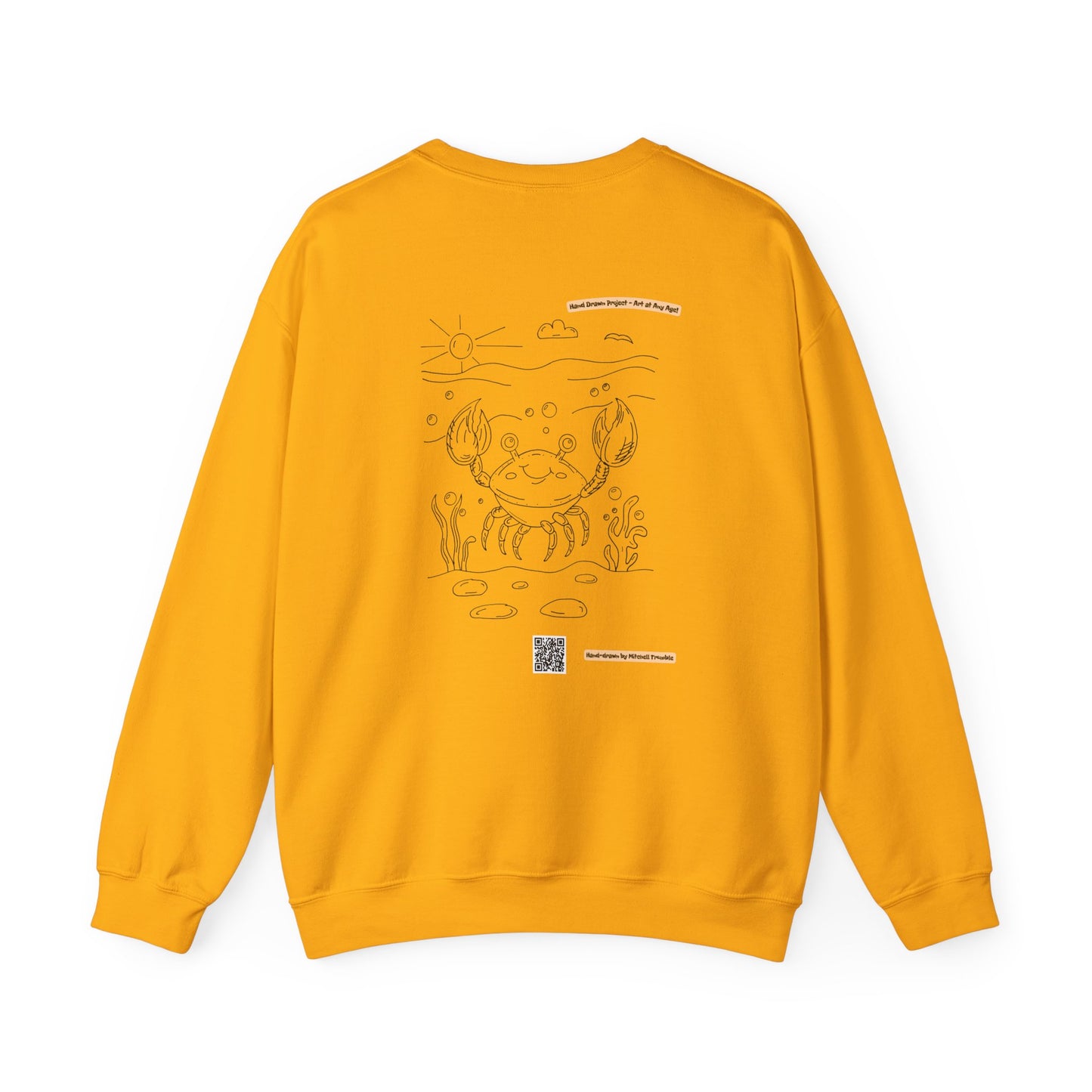 Cute Crab Crewneck Sweatshirt