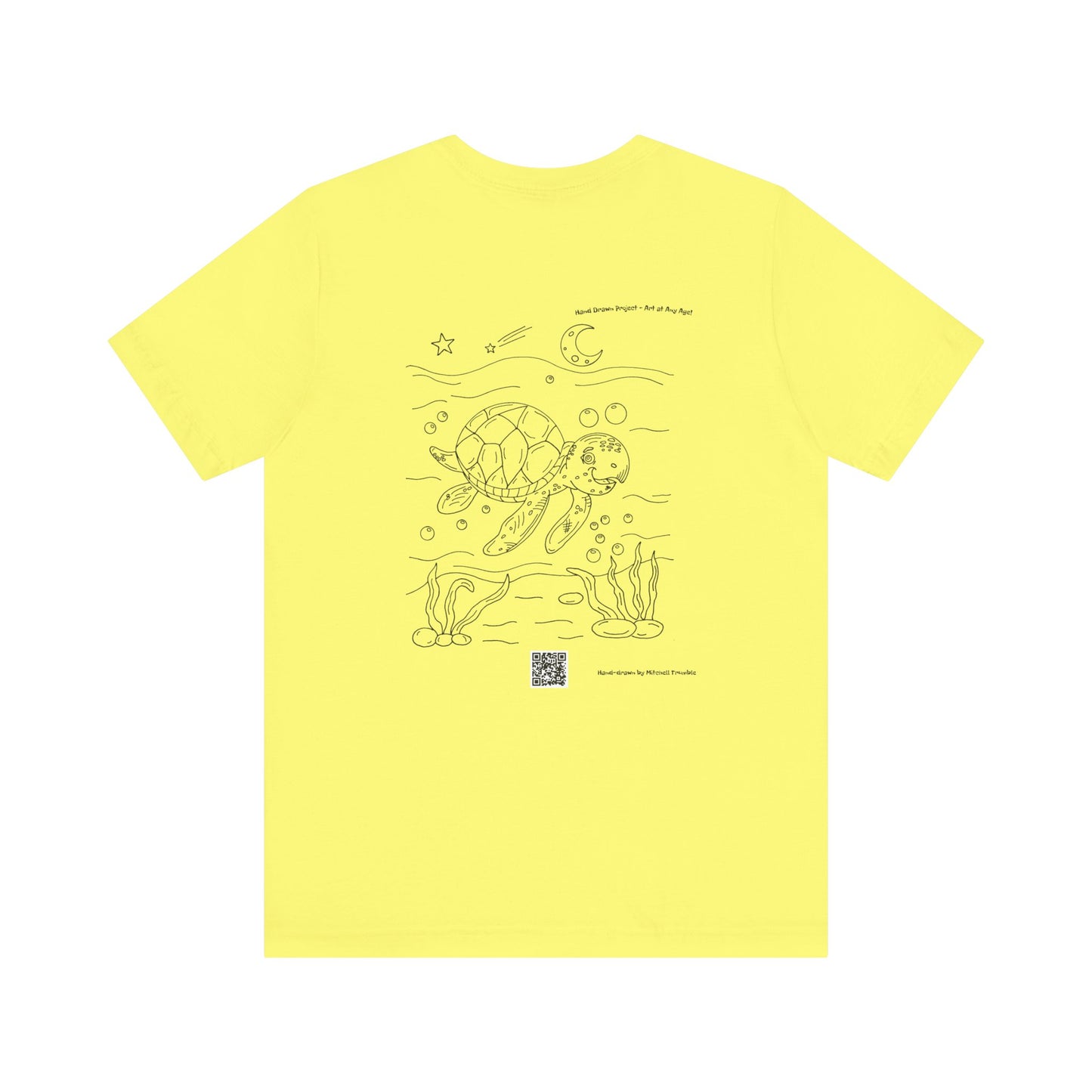 Smiling Sea Turtle – Ocean Critter T-Shirt