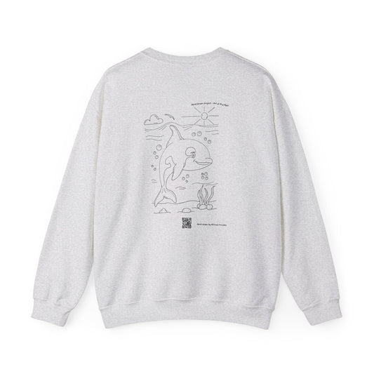 Orca Killer Whale – Ocean Majesty Cozy Sweatshirt