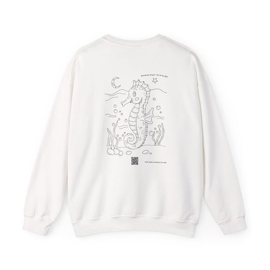 Adorable Seahorse Cozy Sweatshirt