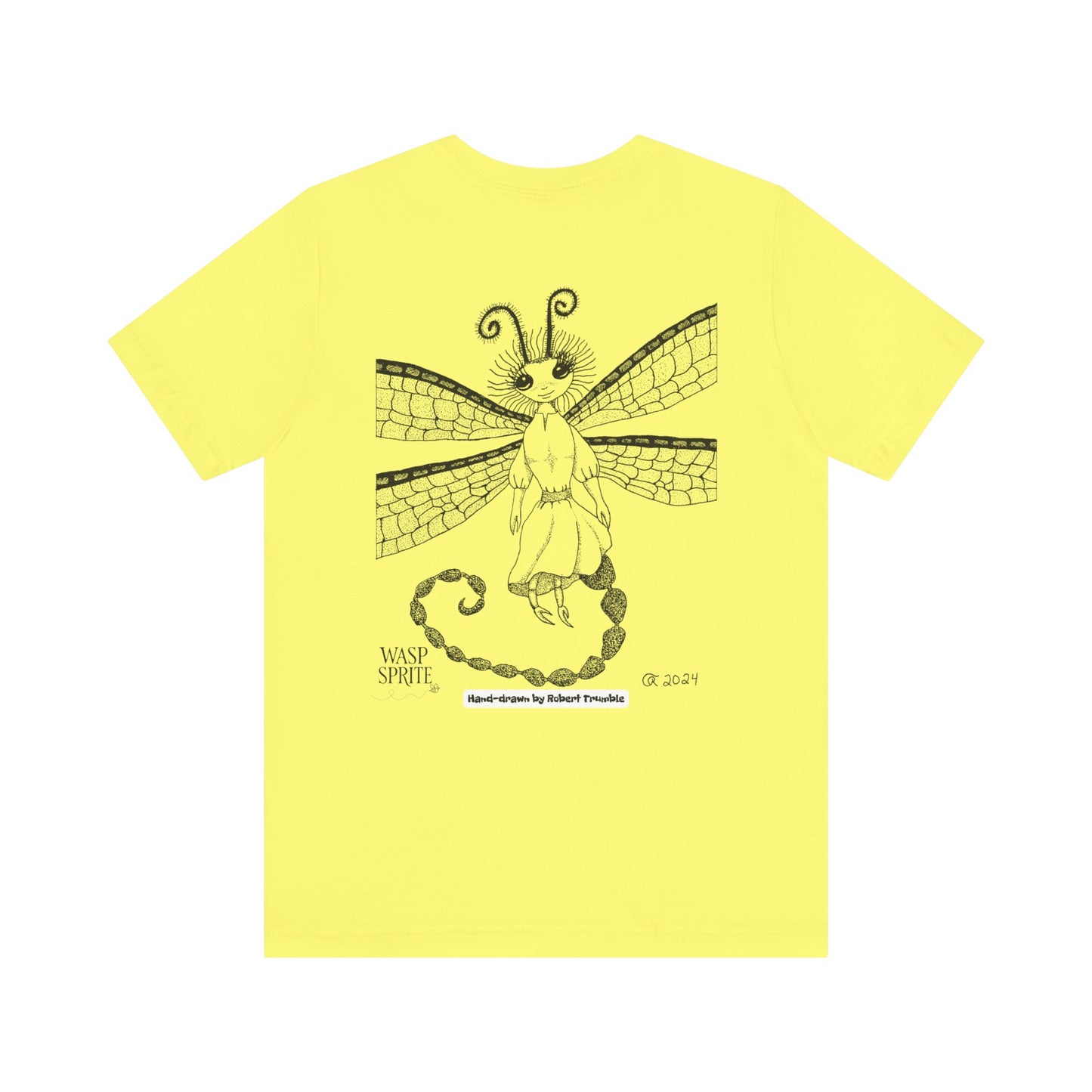 Wasp Sprite – Mystical Insect Folk Tee