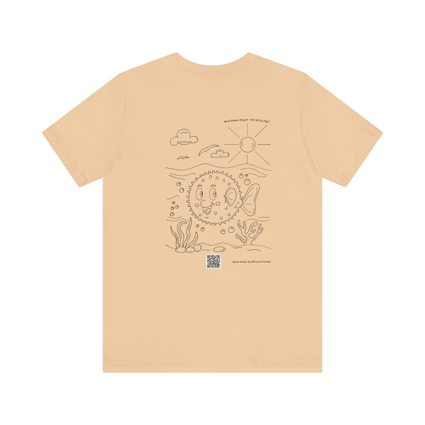 Happy Pufferfish – Ocean Critter T-Shirt