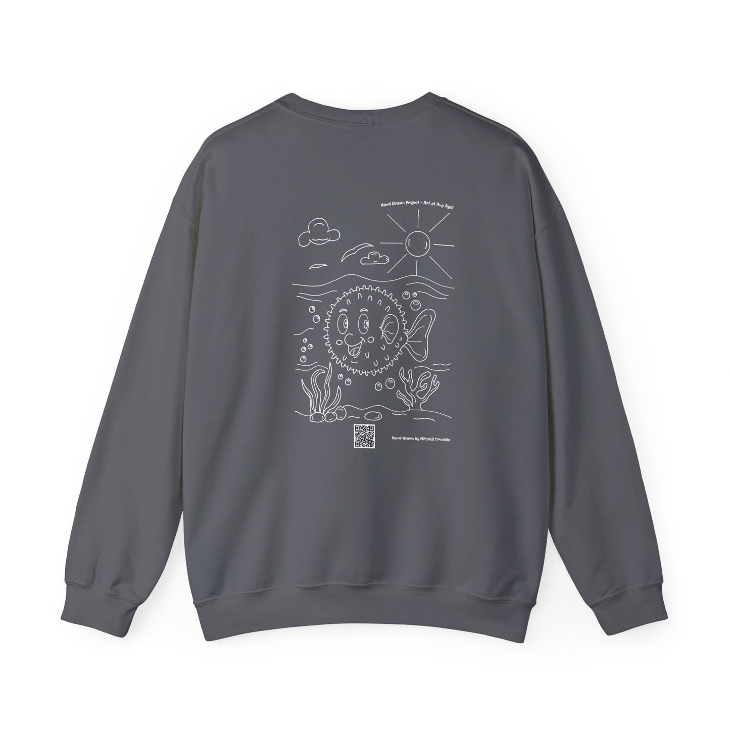 Happy Pufferfish Cozy Sweatshirt