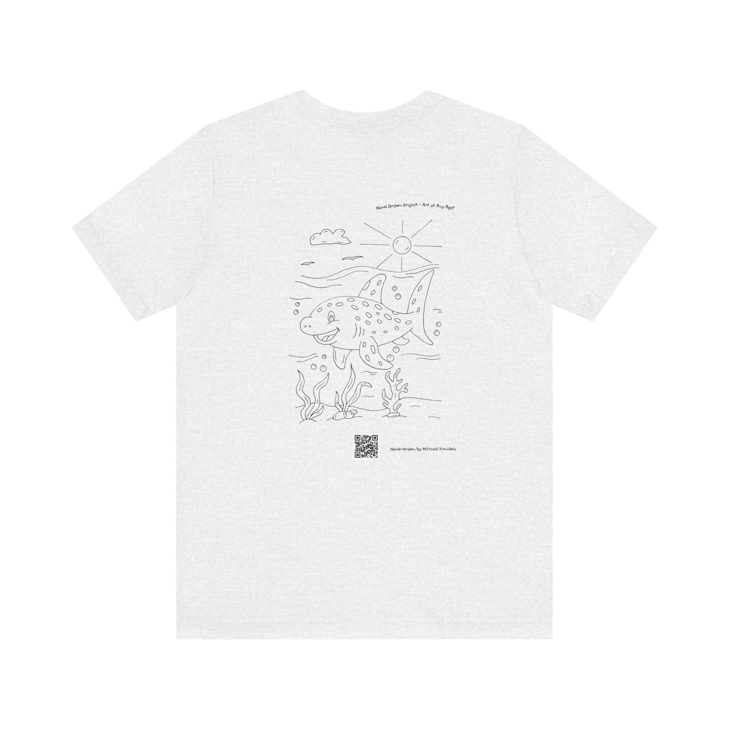 Leopard Shark – Spotted Ocean Explorer T-Shirt