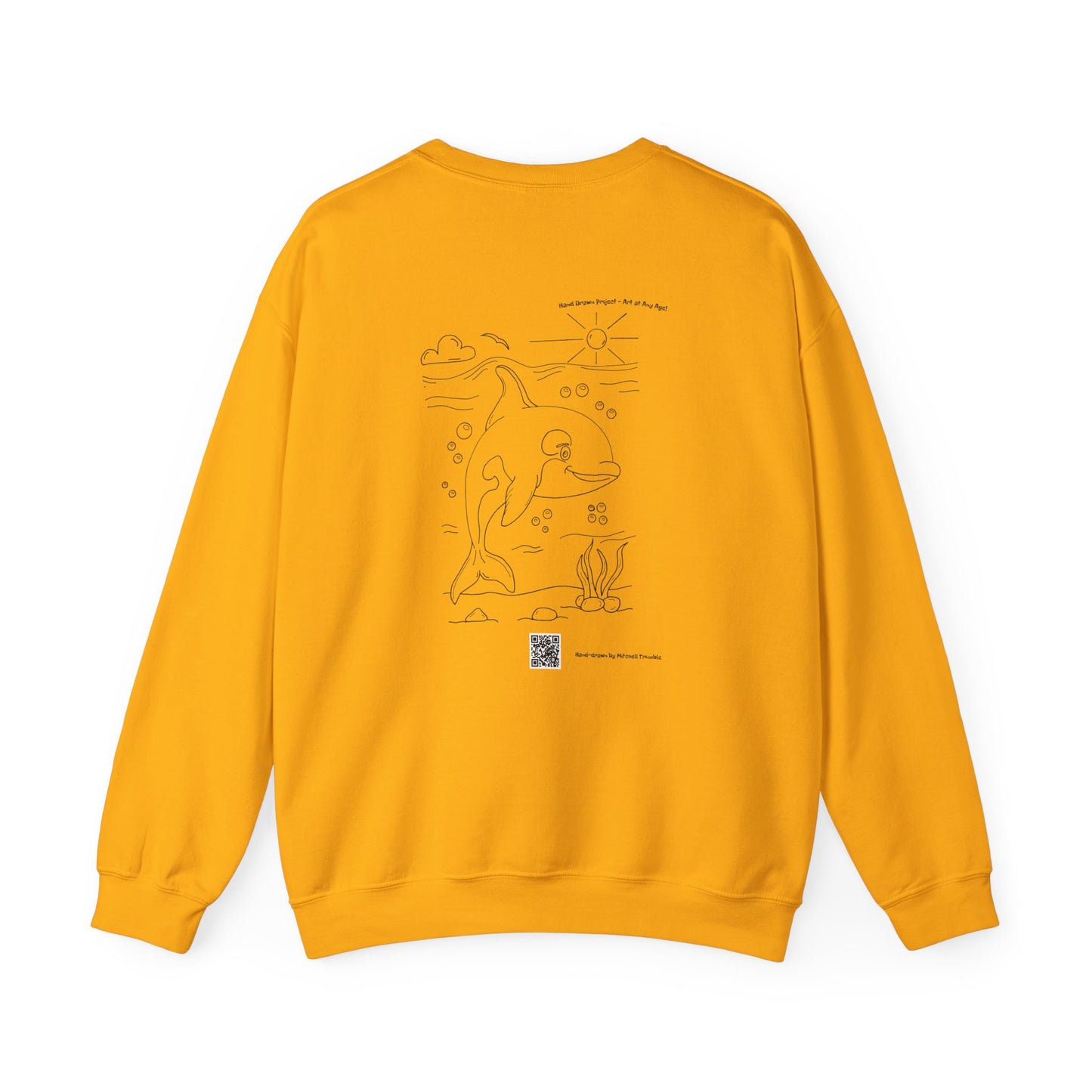 Orca Killer Whale – Ocean Majesty Cozy Sweatshirt
