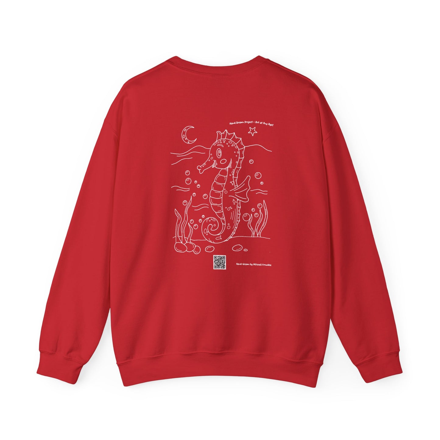 Adorable Seahorse Cozy Sweatshirt