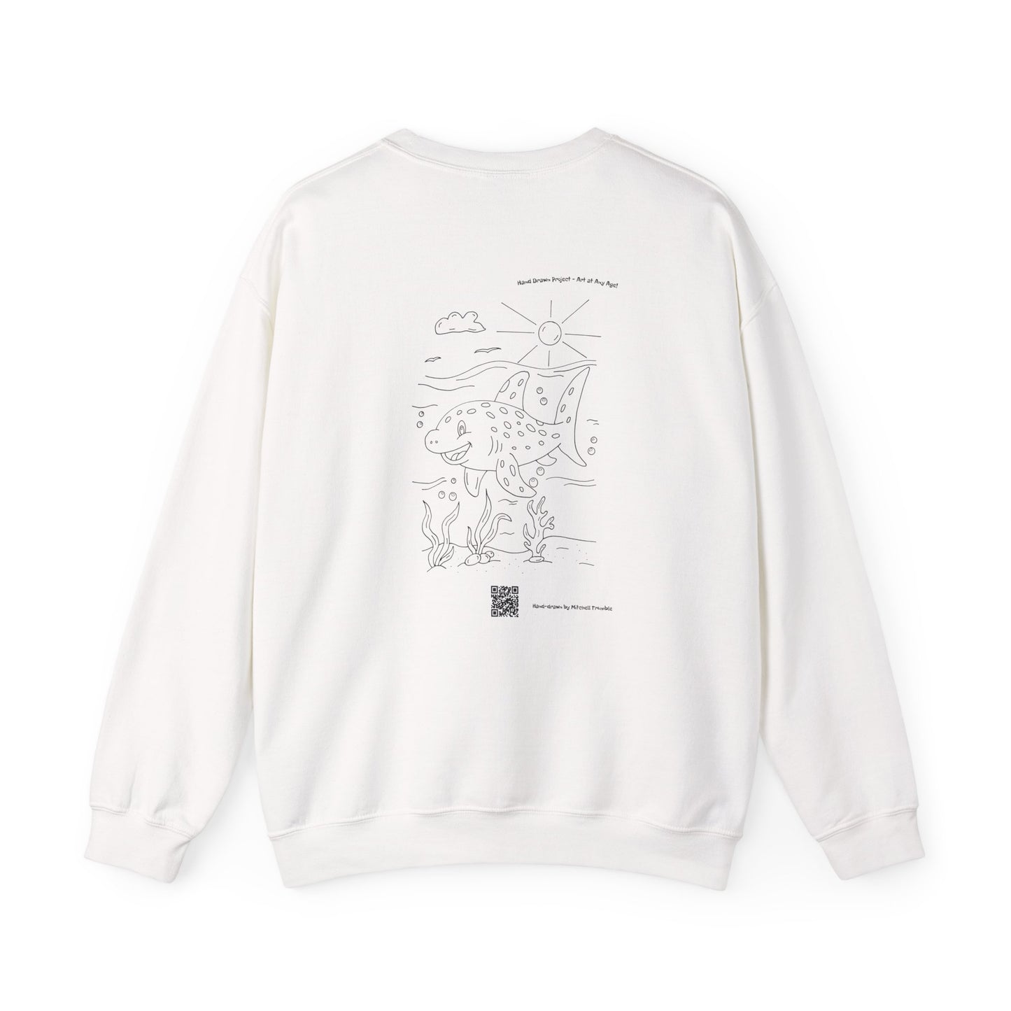Leopard Shark – Spotted Ocean Explorer Sweatshirt