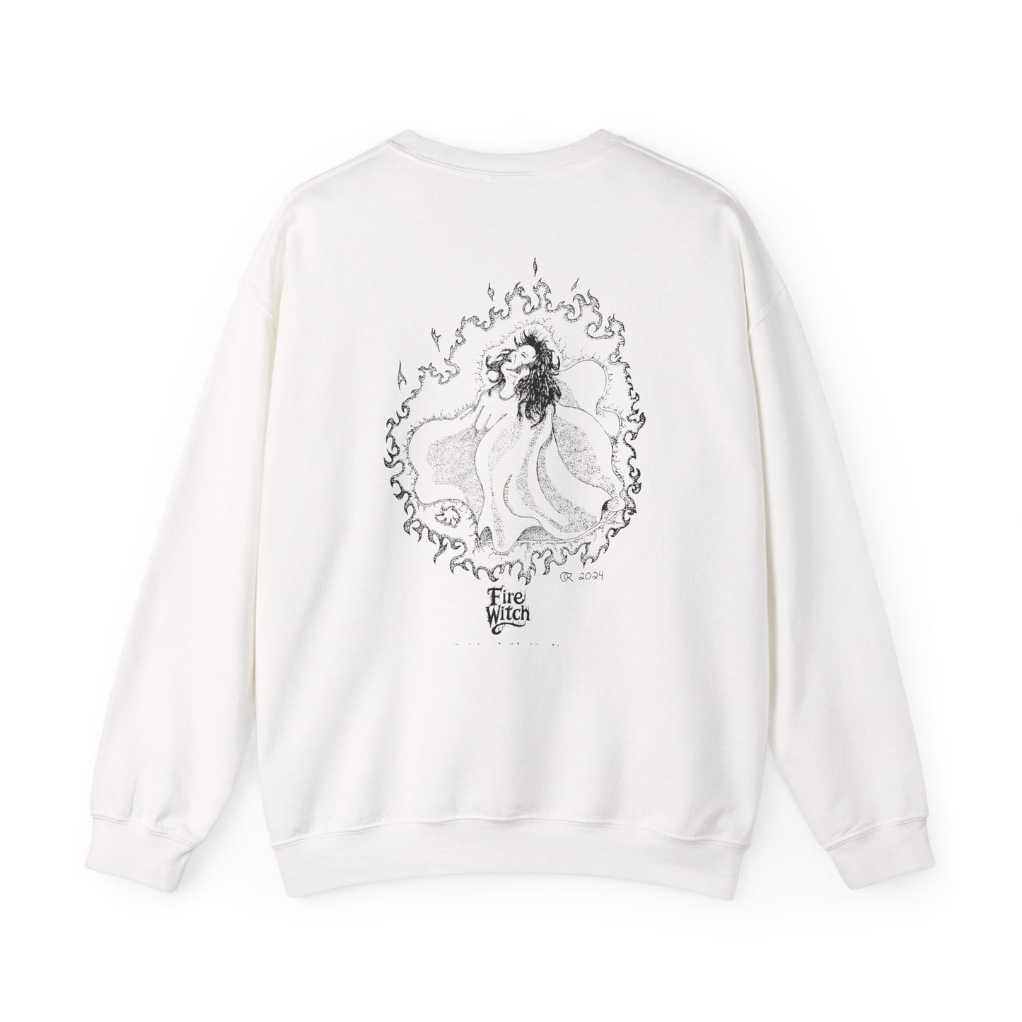 Fire Witch Crewneck Sweatshirt