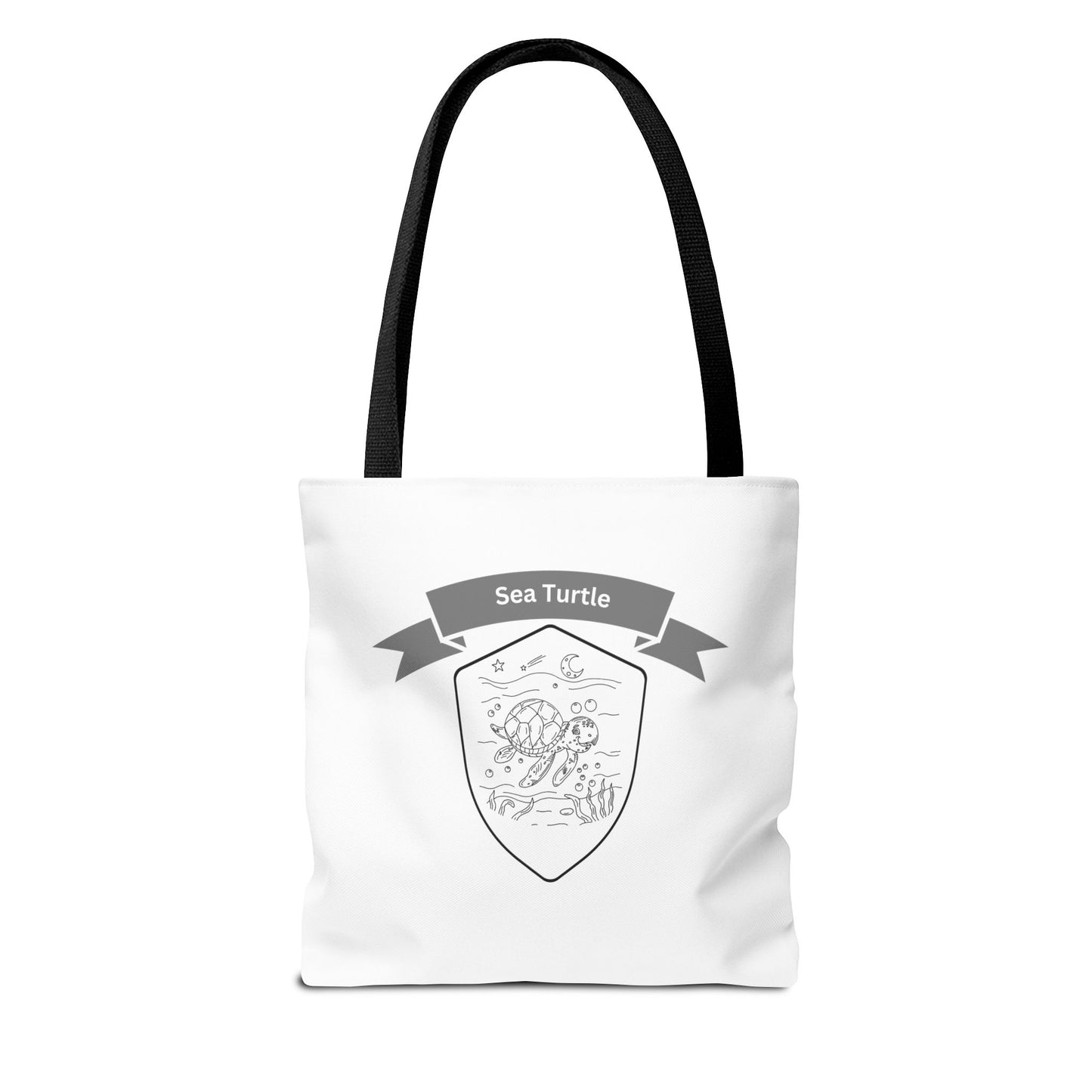 Smiling Sea Turtle – Ocean Critter Tote Bag