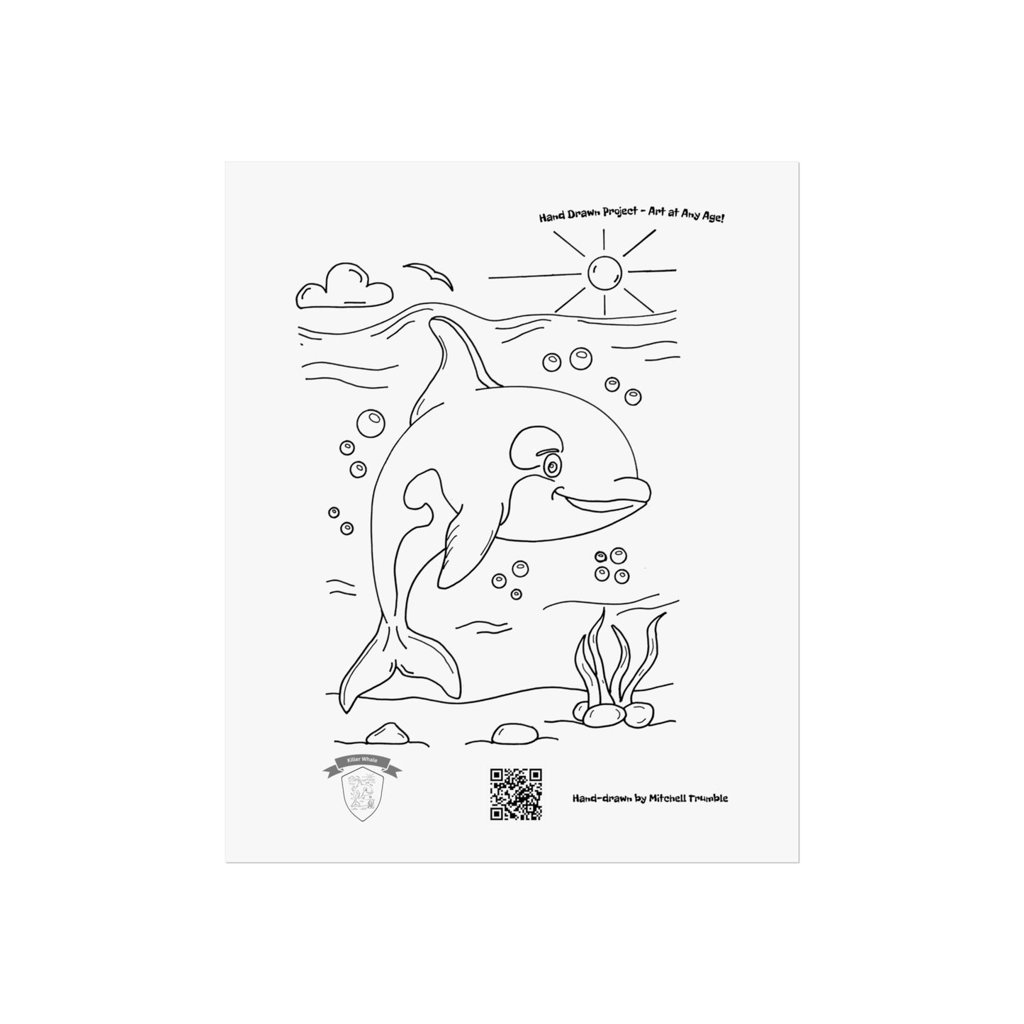 Orca Killer Whale – Ocean Majesty Wall Art Poster