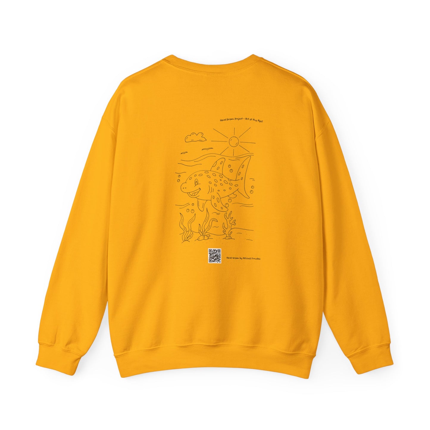 Leopard Shark – Spotted Ocean Explorer Sweatshirt