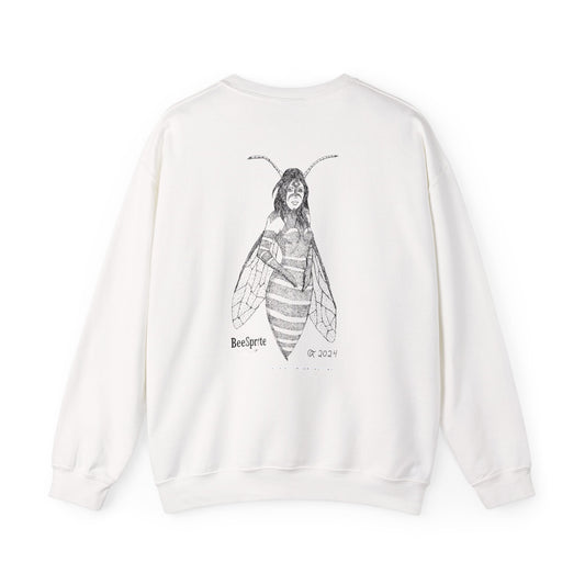Bee Sprite – Crewneck Sweatshirt Fantasy Art by Robert Trumble | D&D Gift