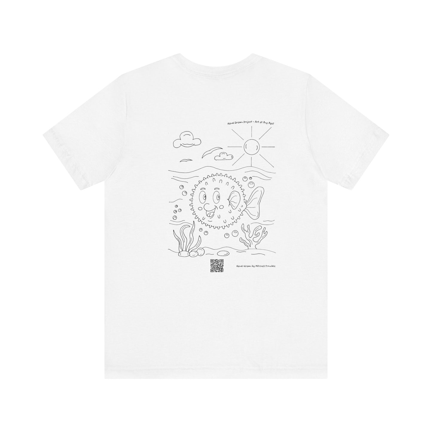 Happy Pufferfish – Ocean Critter T-Shirt