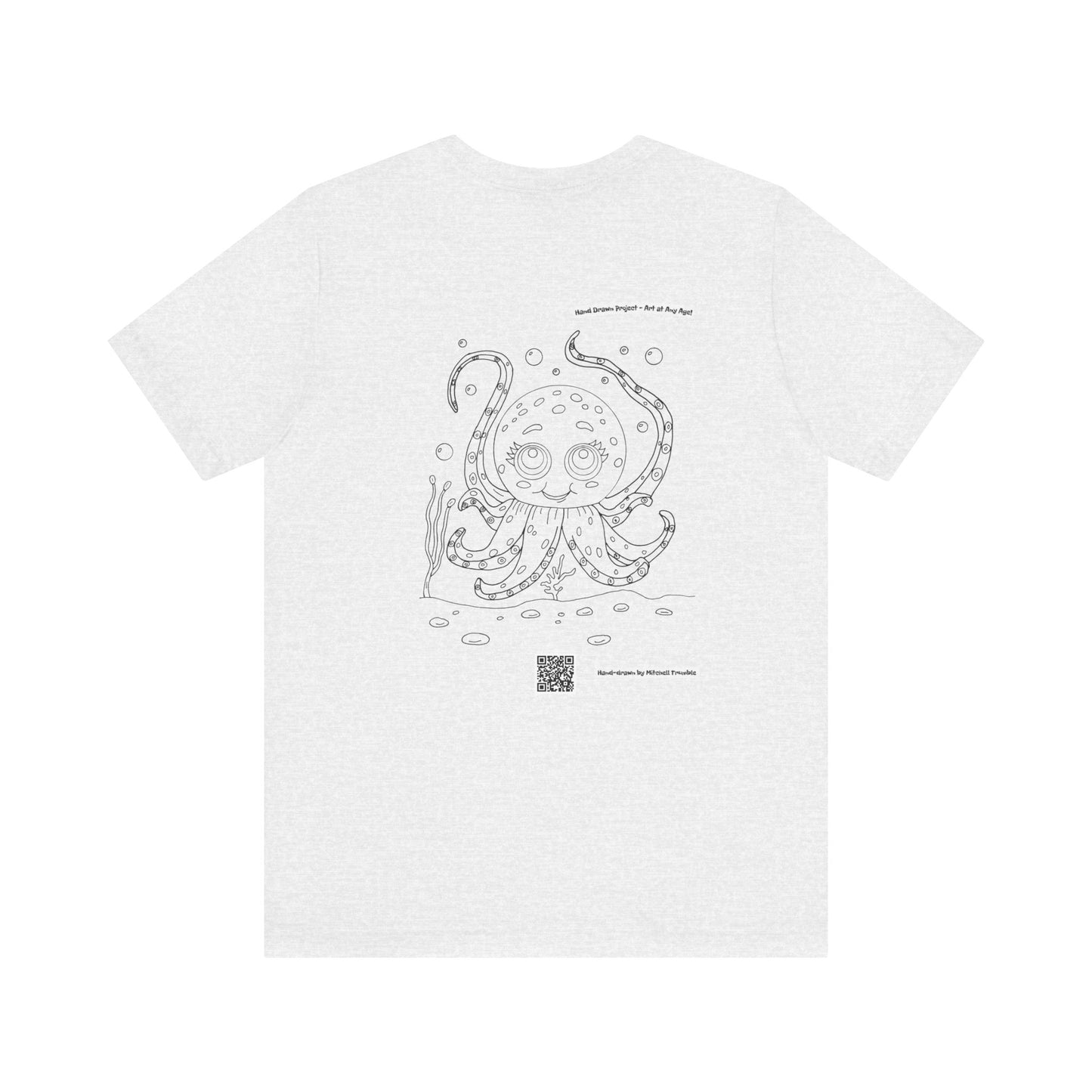 Octopus – Hand-Drawn Ocean Tee