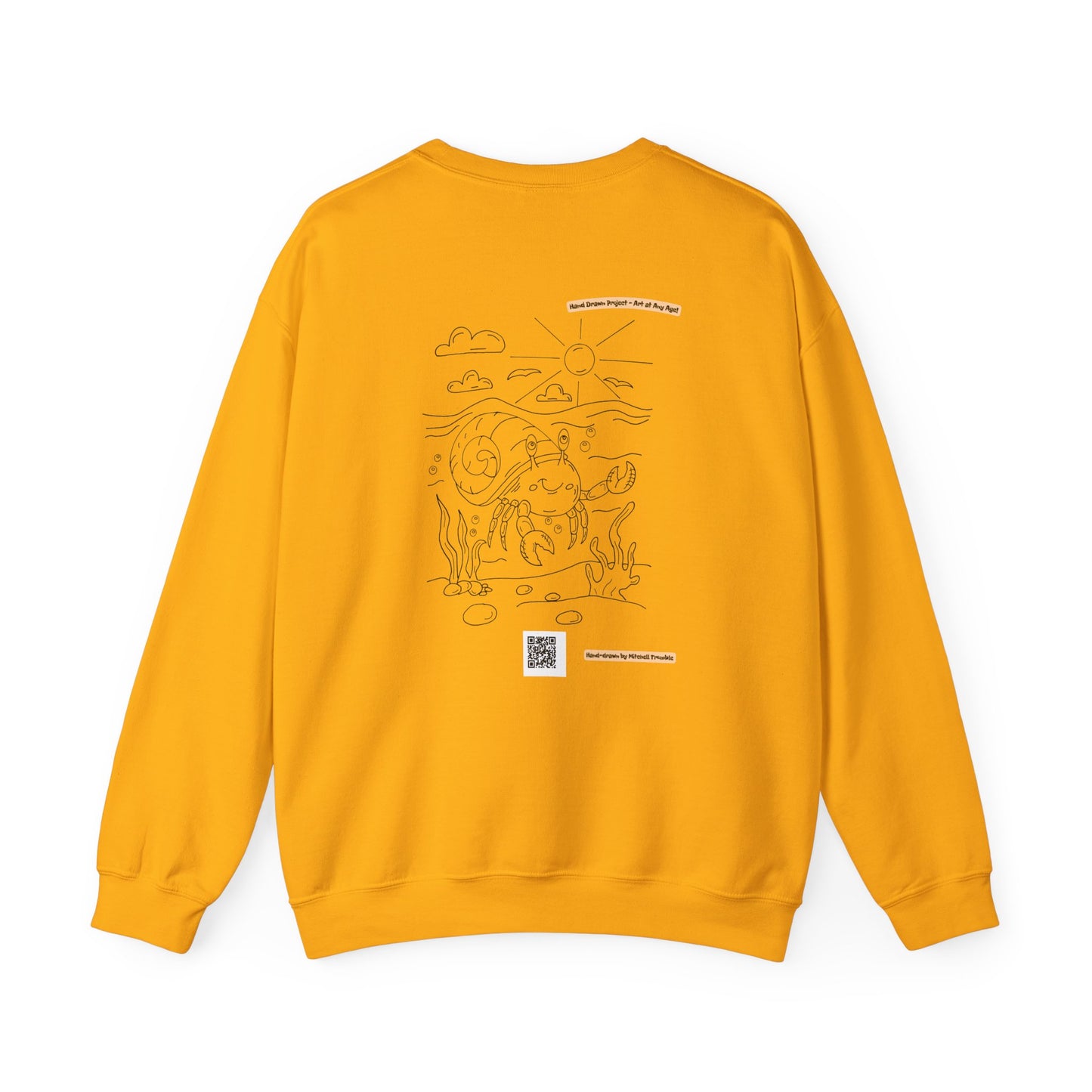 Cute Crab Sweatshirt 🦀🌊✨
