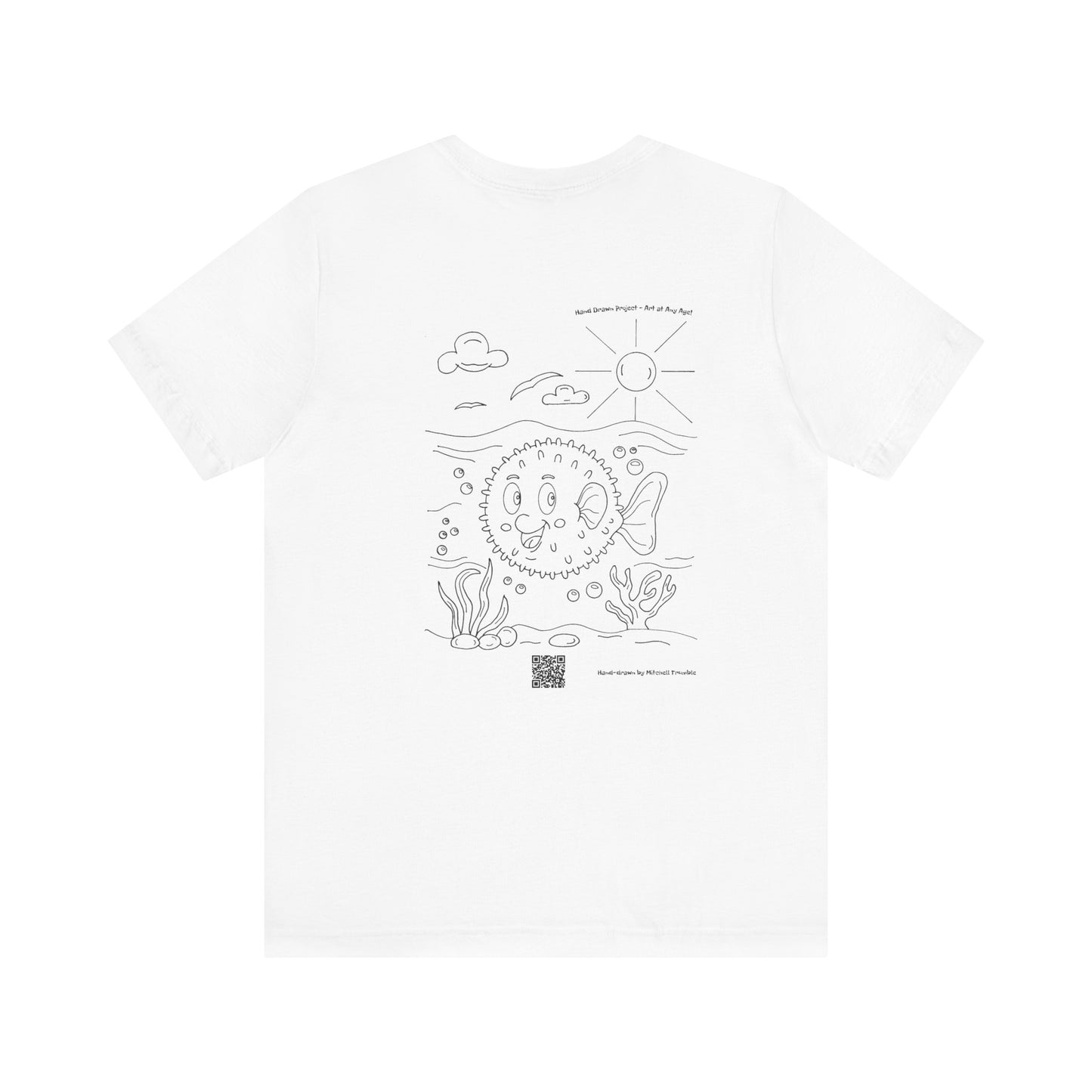 Happy Pufferfish – Ocean Critter T-Shirt