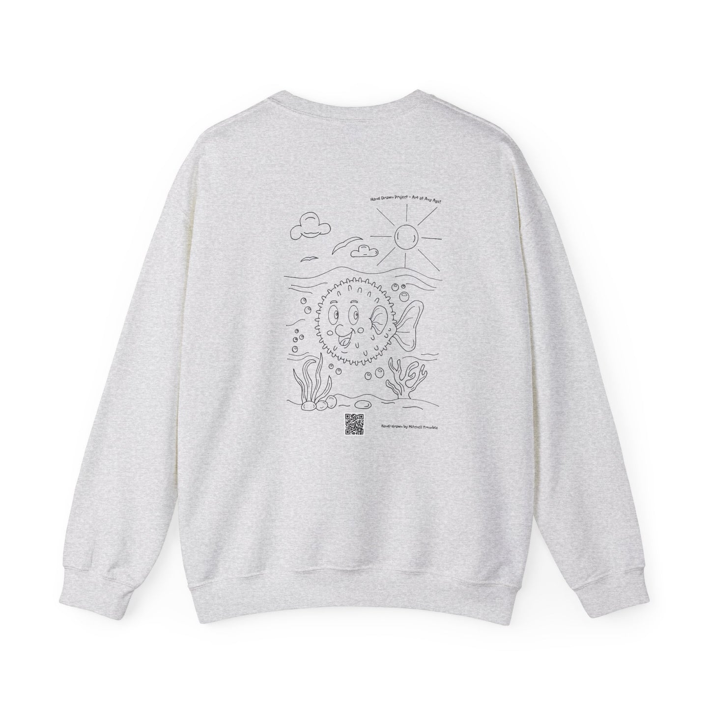Happy Pufferfish Cozy Sweatshirt