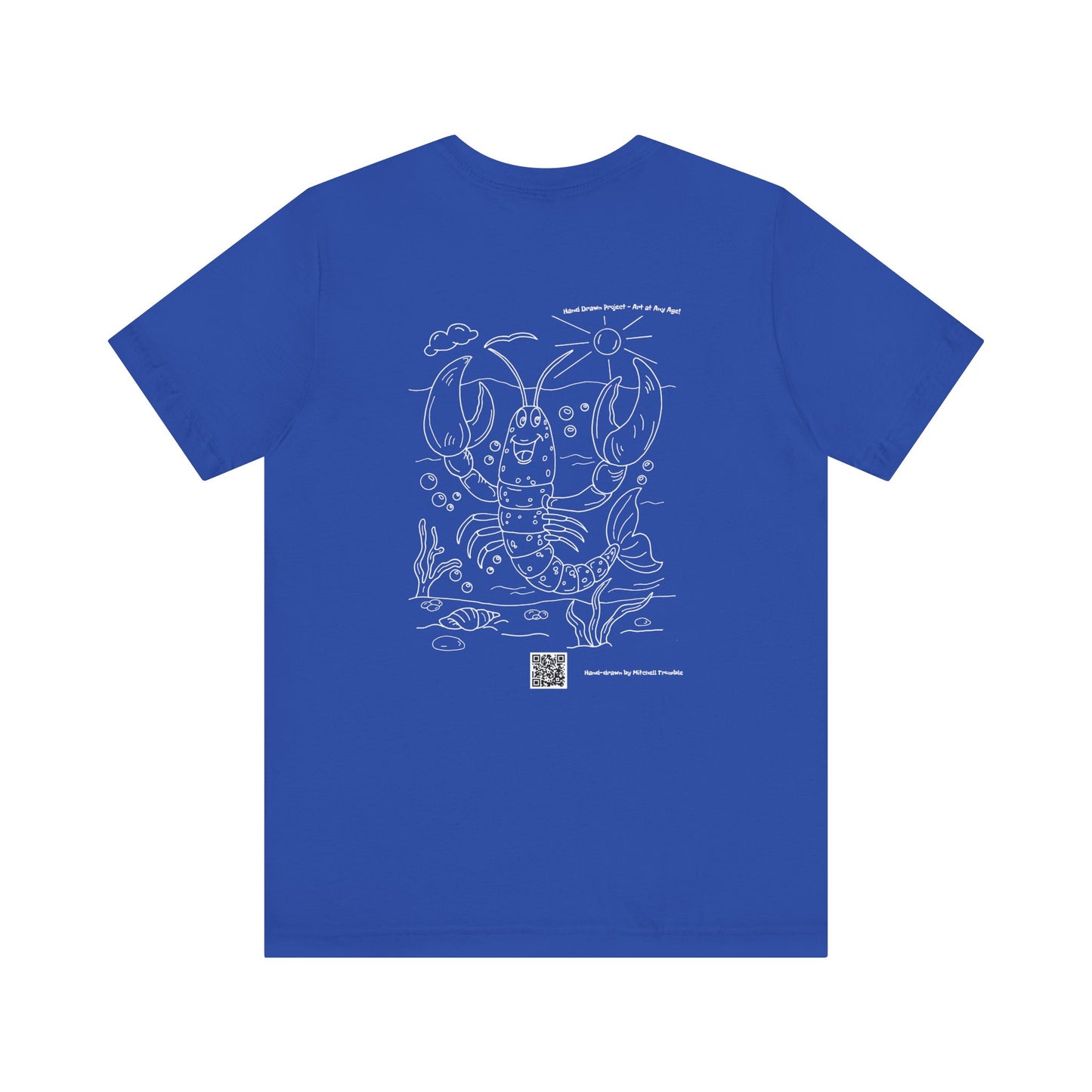 Cheerful Lobster T-Shirt – Ocean Critter T-Shirt