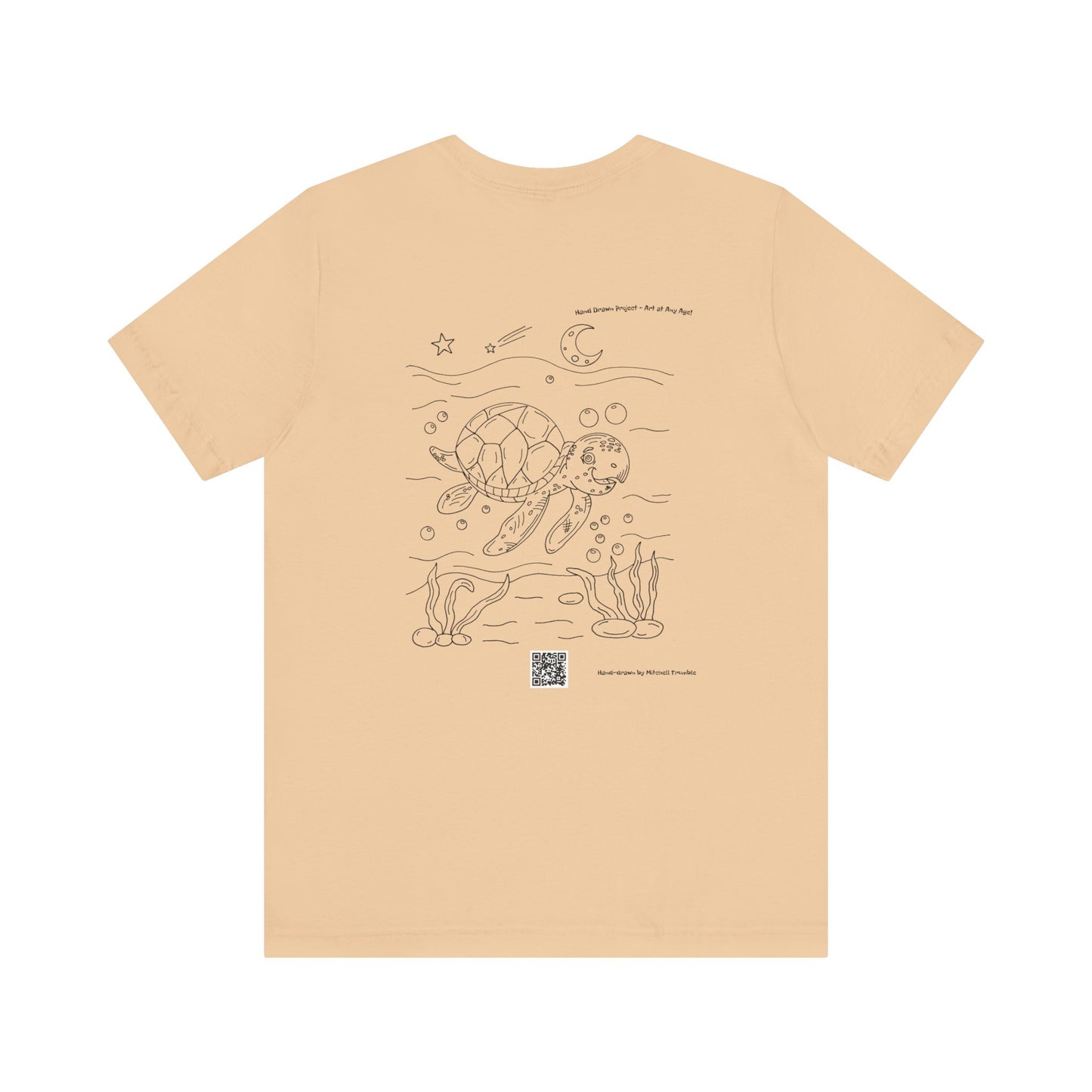 Smiling Sea Turtle – Ocean Critter T-Shirt