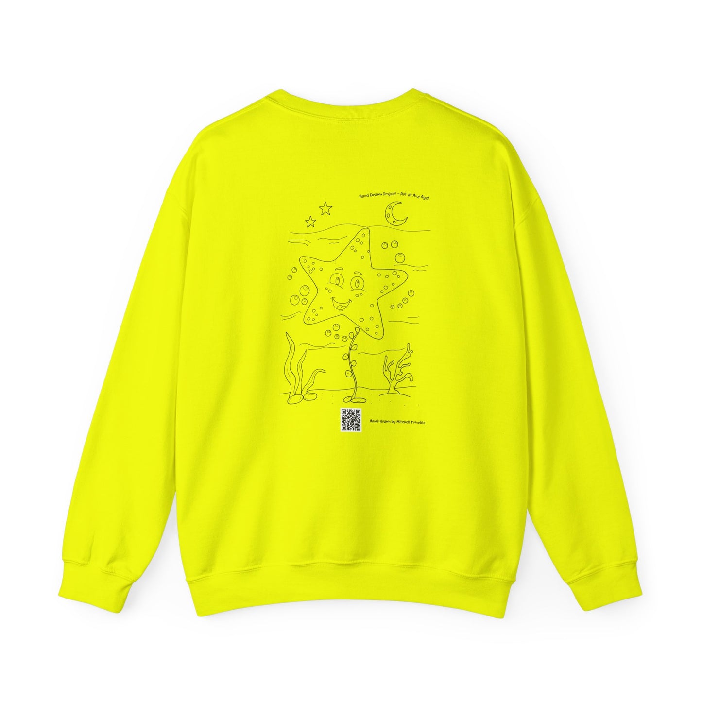 Lovable Starfish Sweatshirt ⭐🧥 – Bold Style, Ocean Cool