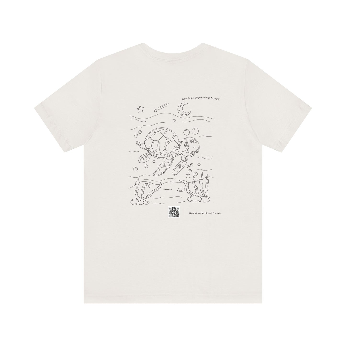 Smiling Sea Turtle – Ocean Critter T-Shirt