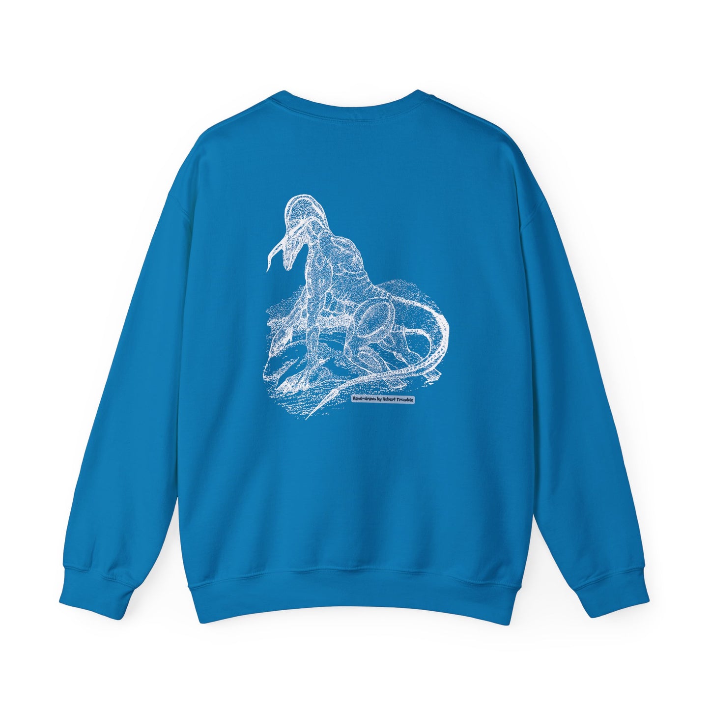 Landdrake Legends Gildan 18000 Sweatshirt | Robert Trumble's Hand-Drawn Dragon Art