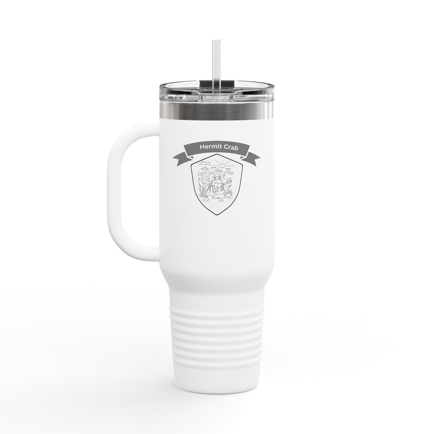 Crabby but Cute! 🦀 Coastal Vibes Travel Mug