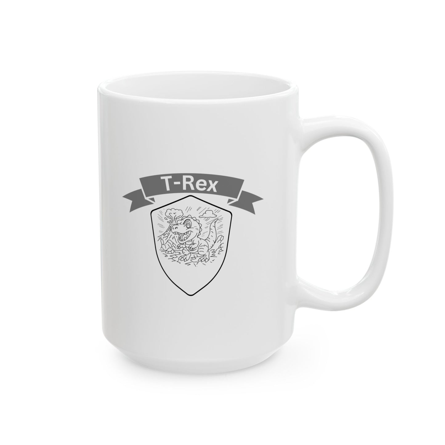 T-Rex Mug – Dino Art Coffee Cup | Fun Gift for Kids, Artists & Dino Fans