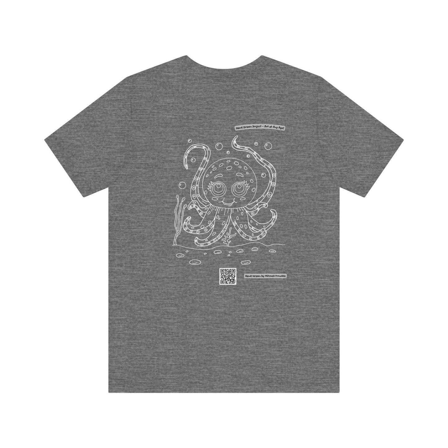 Octopus – Hand-Drawn Ocean Tee