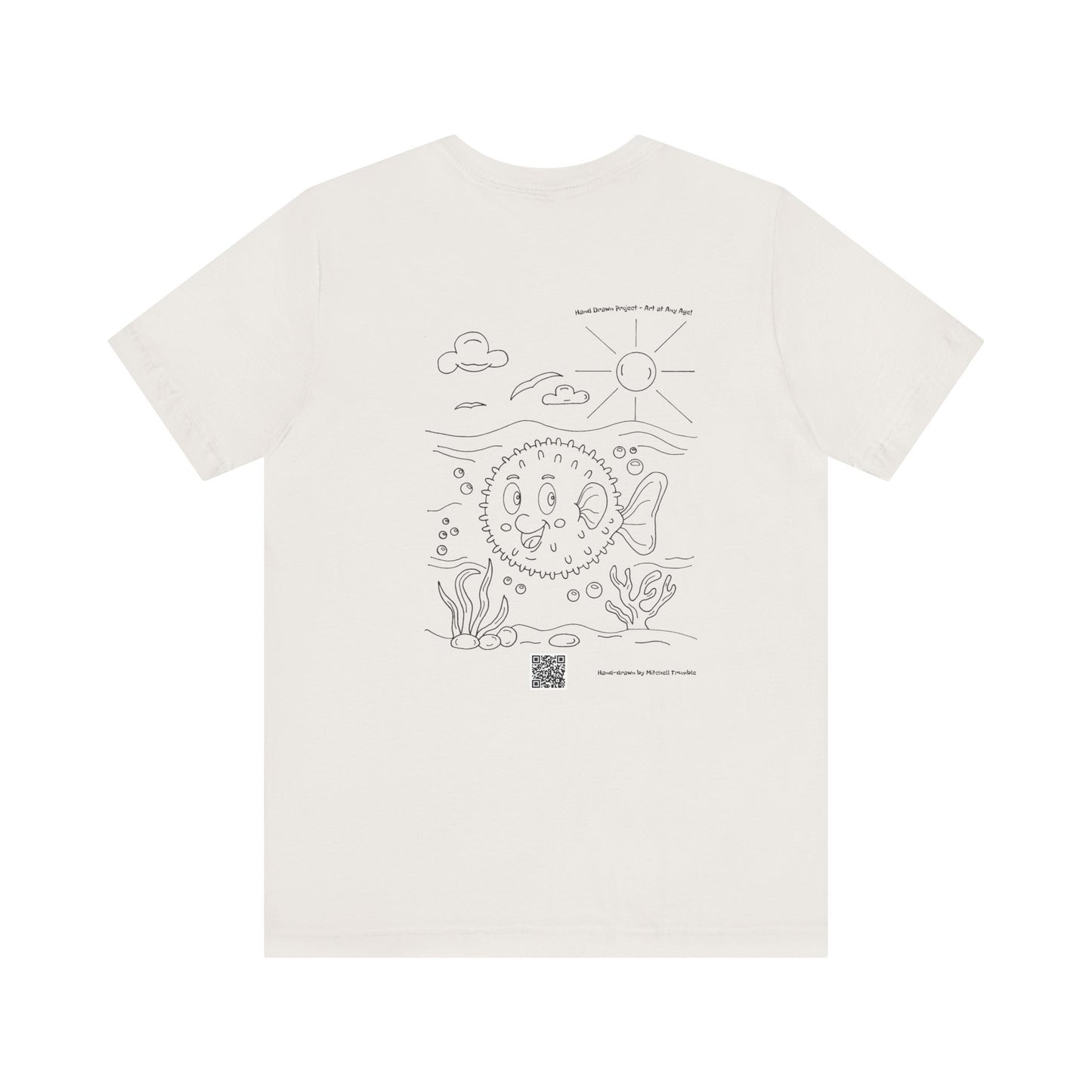 Happy Pufferfish – Ocean Critter T-Shirt
