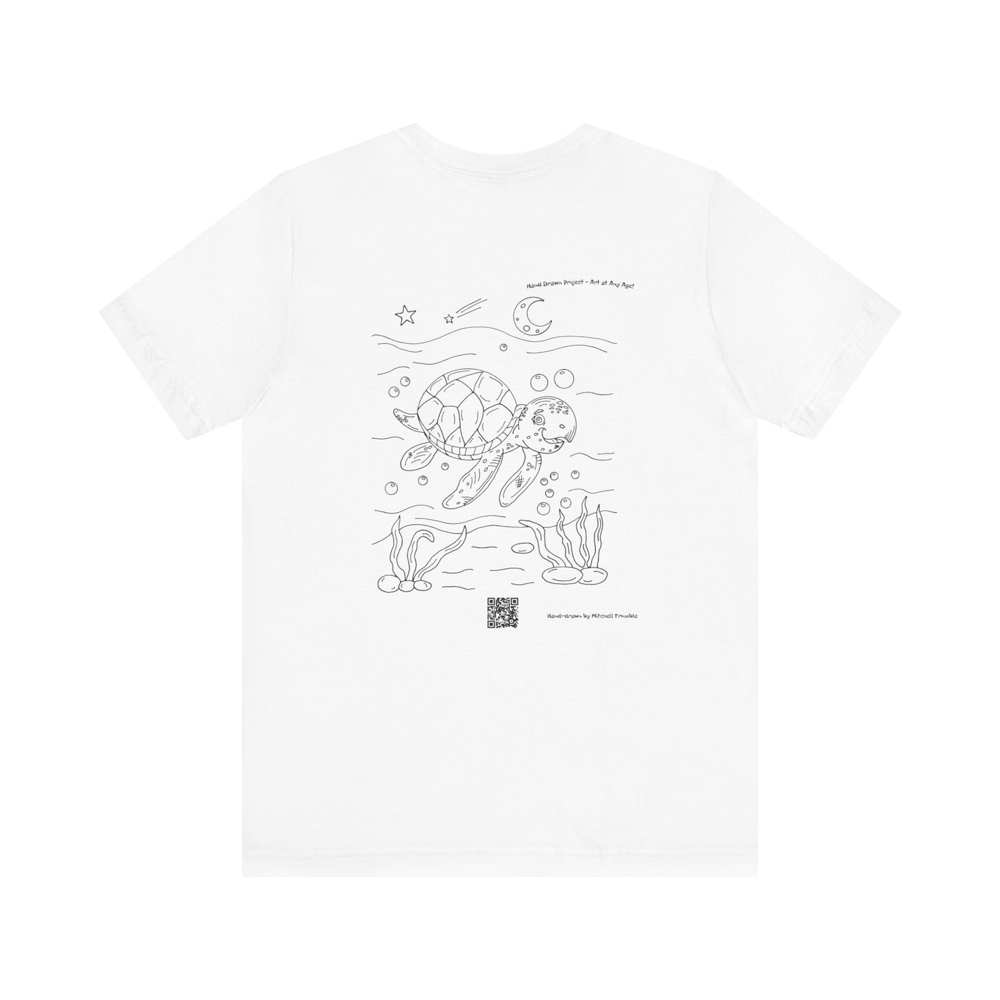 Smiling Sea Turtle – Ocean Critter T-Shirt