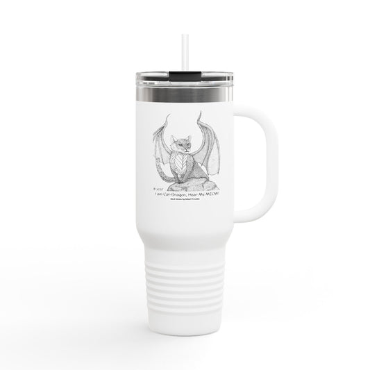 CatDragon | Hear Me Meow! | Travel Mug – Robert Trumble