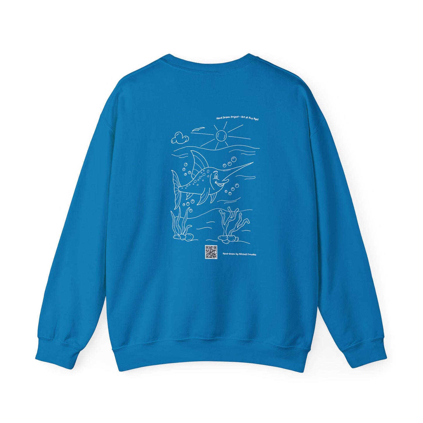 Swordfish – Ocean Strength Cozy Sweatshirt