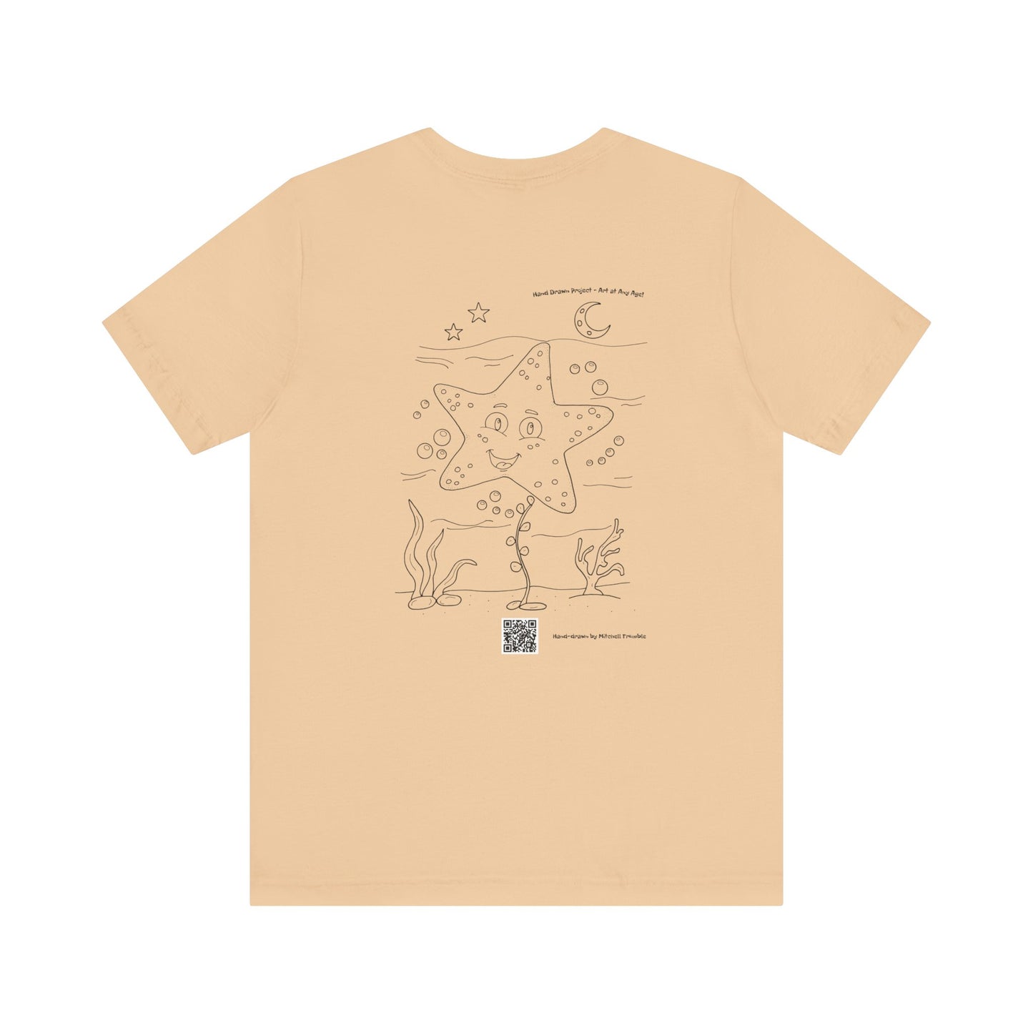 Lovable Starfish T-Shirt ⭐👕 – Many Colors Available