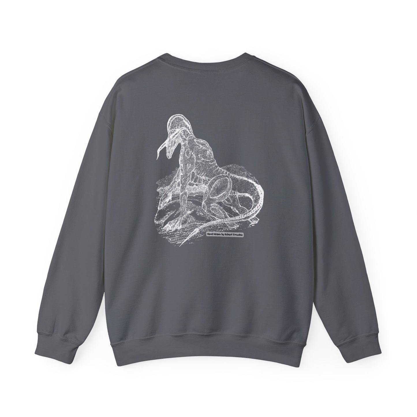 Landdrake Legends Gildan 18000 Sweatshirt | Robert Trumble's Hand-Drawn Dragon Art