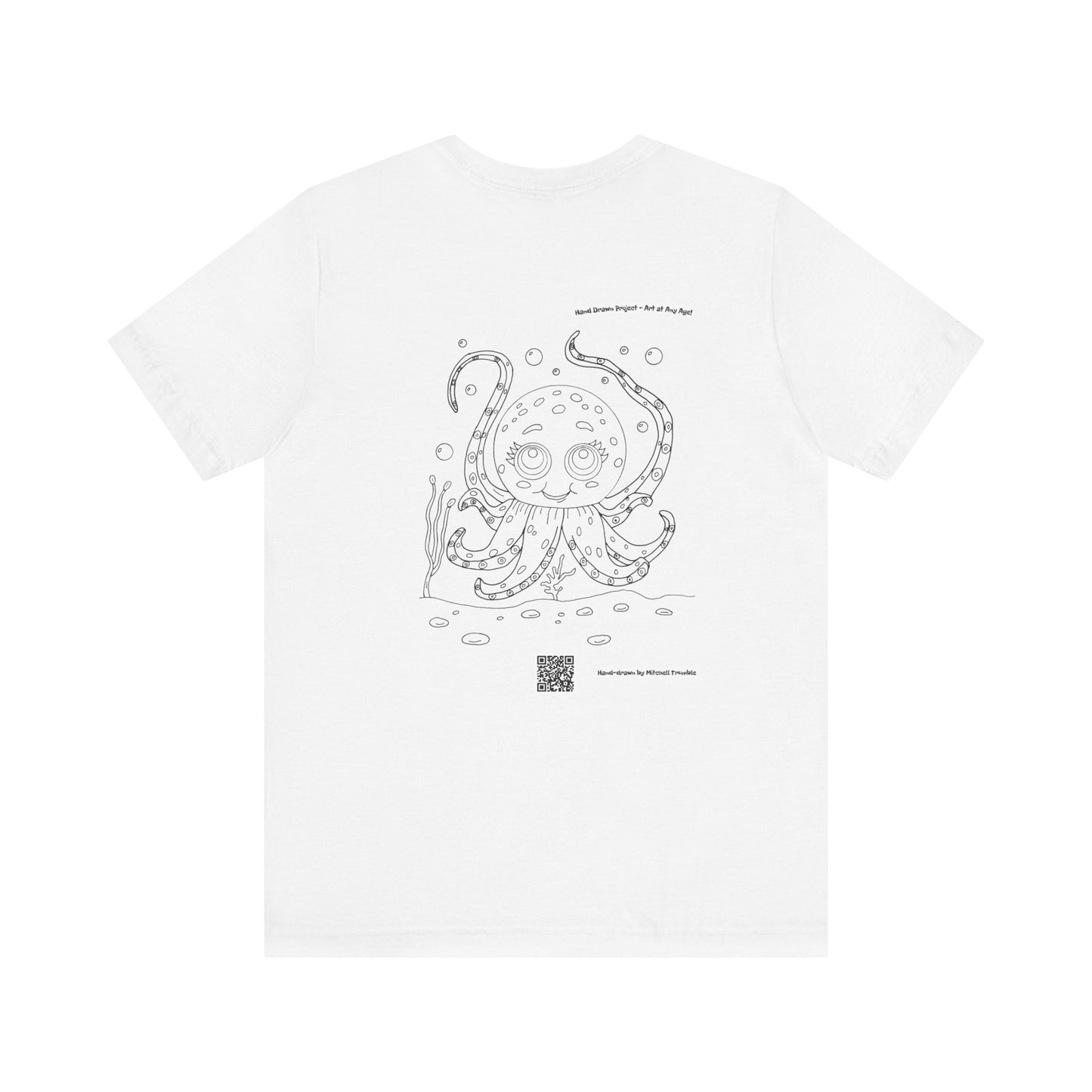 Octopus – Hand-Drawn Ocean Tee
