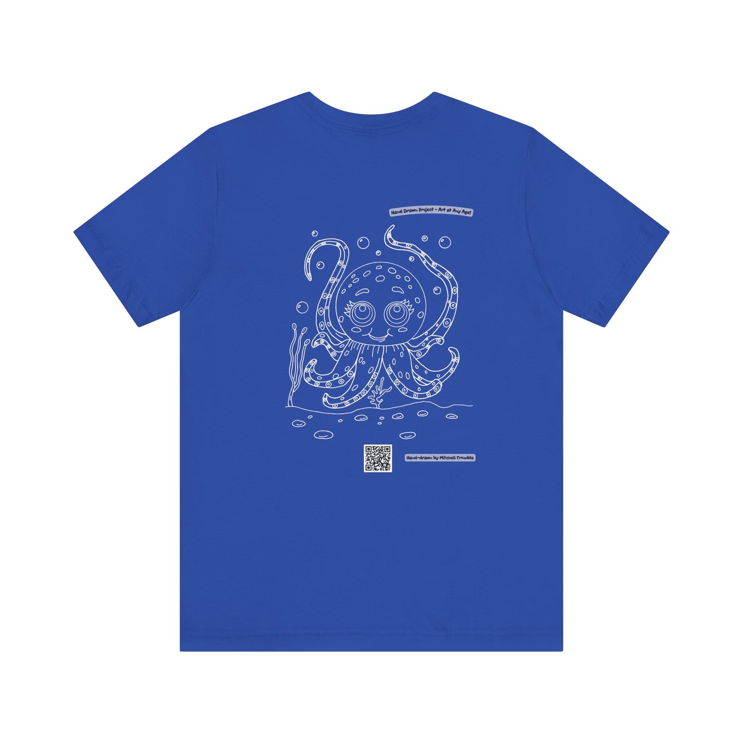Octopus – Hand-Drawn Ocean Tee