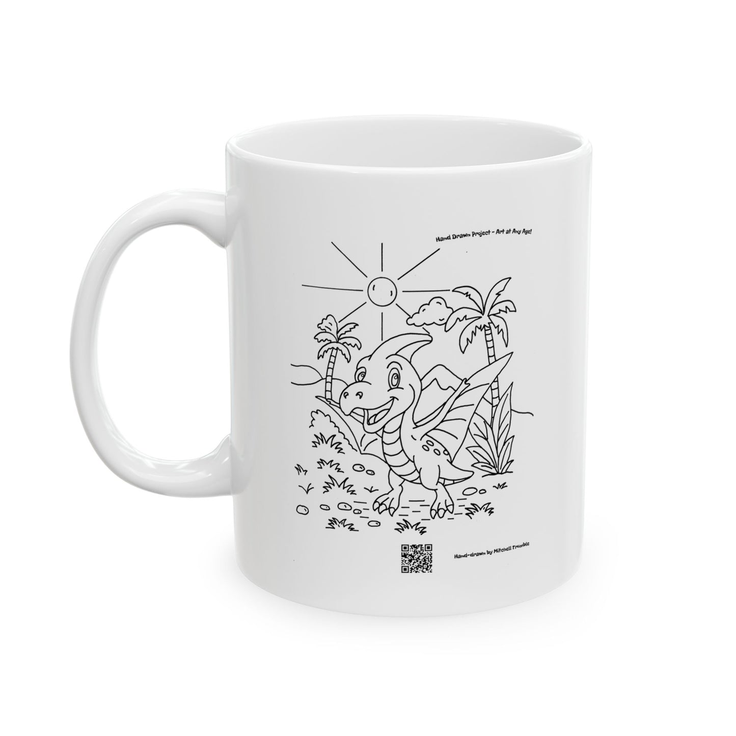 Pterodactyl Chaos Coffee Mug