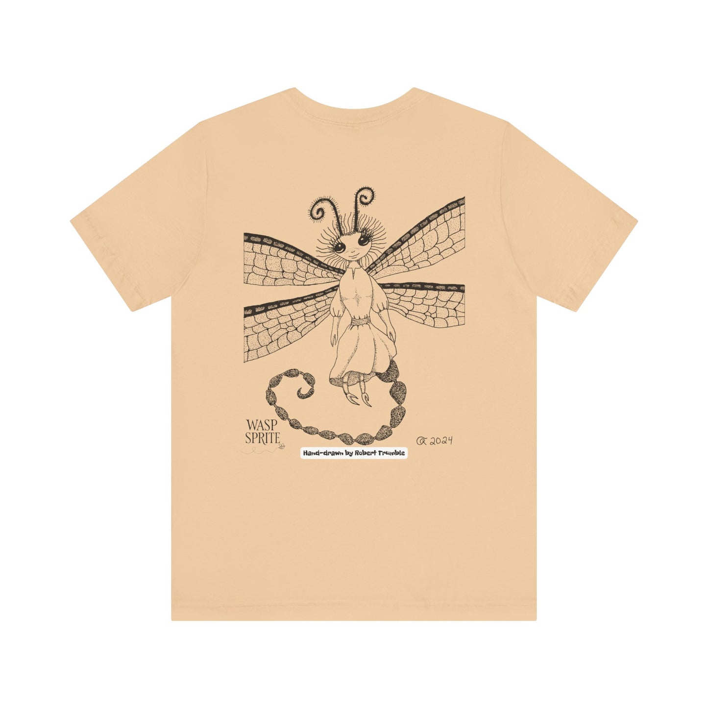 Wasp Sprite – Mystical Insect Folk Tee