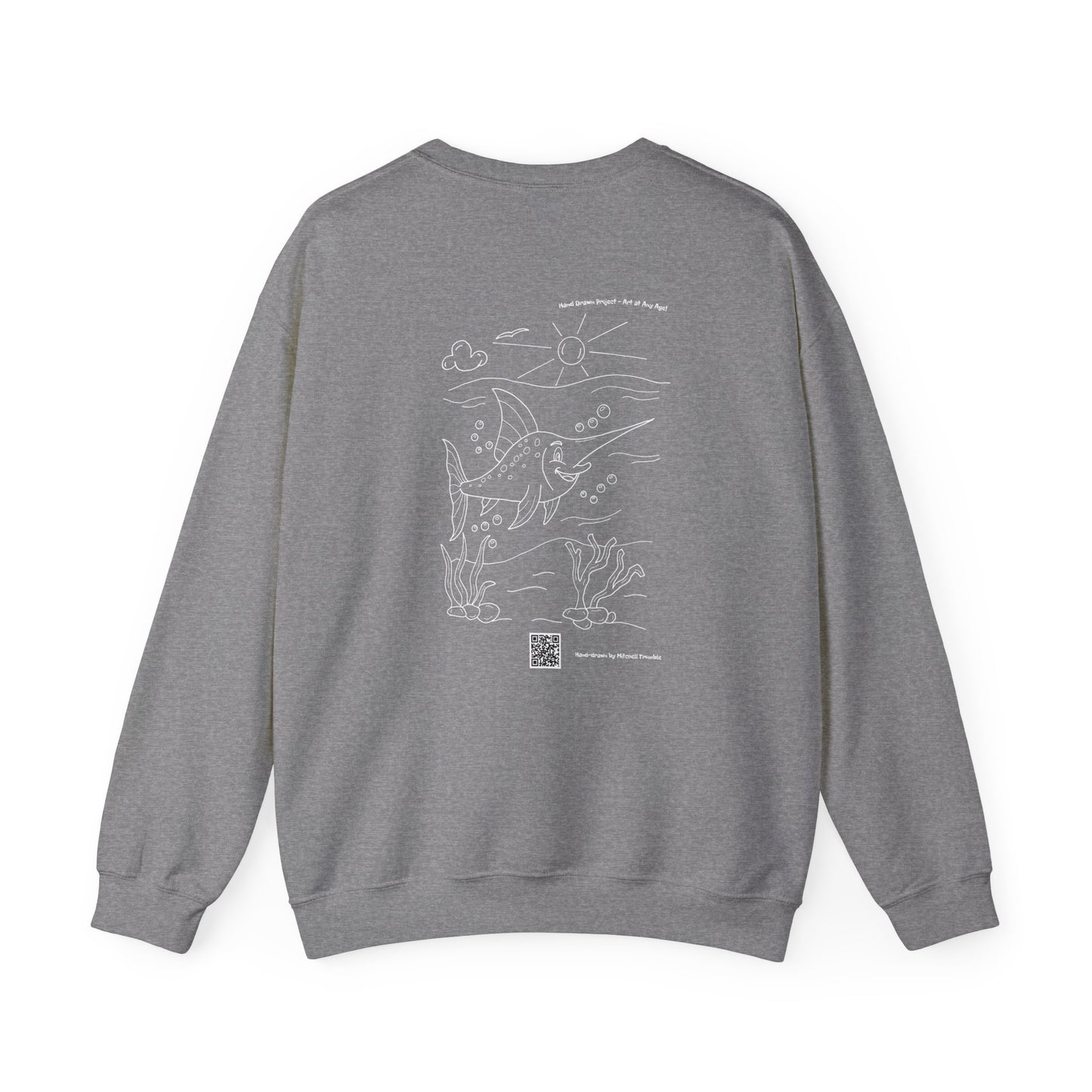 Swordfish – Ocean Strength Cozy Sweatshirt