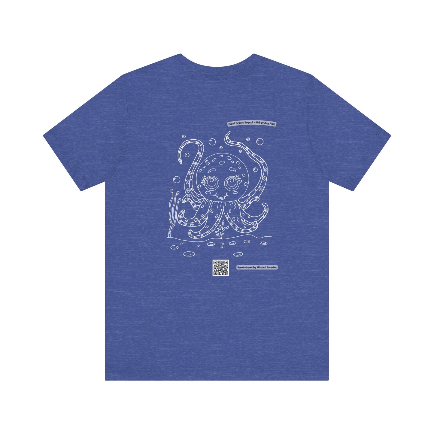Octopus – Hand-Drawn Ocean Tee