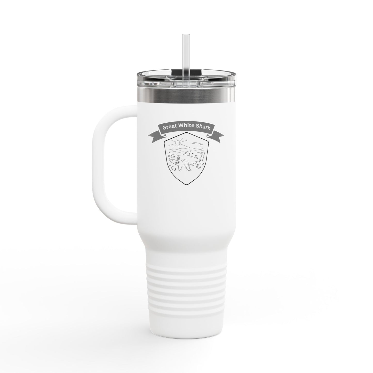 Great White Shark Travel Mug